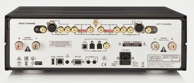 Mark Levinson 5805 integrated amplifier-back