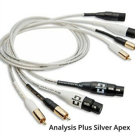 Analysis Plus Silver Apex Cables and Interconnects