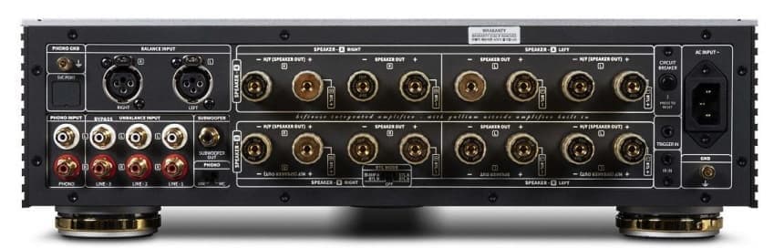 HiFi Rose RA180 integrated amplifier back