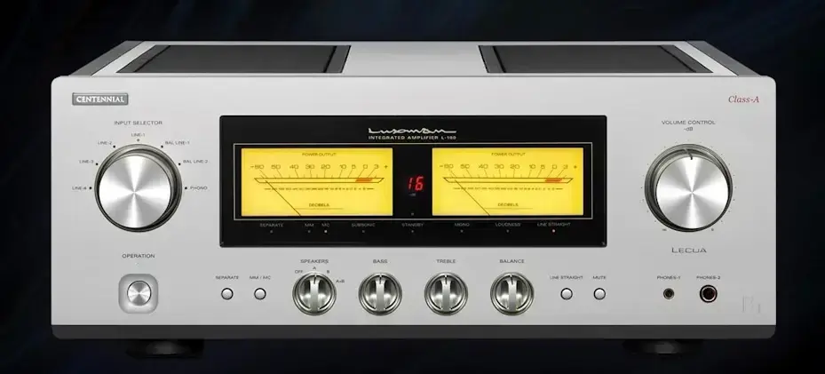 LUXMAN Introduces L-100 Centennial Integrated Amplifier!